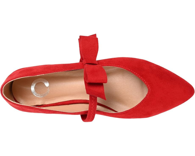 Туфли Journee Collection Aizlynn Flat с бантом