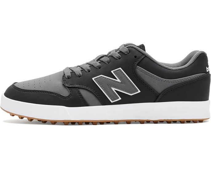 New Balance Golf 480 бесшиповые туфли из премиальной кожи