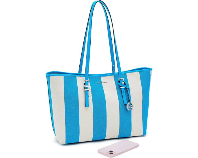 Сумка Michael Kors Quinn Large East West Top Zip Tote из кожи