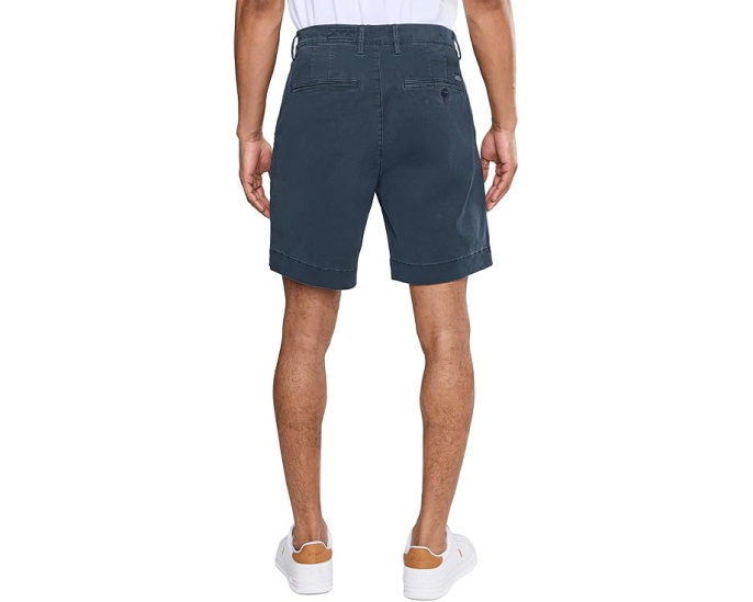 Шорты-брюки Archie Short Straight Trouser AG Jeans темно-синие