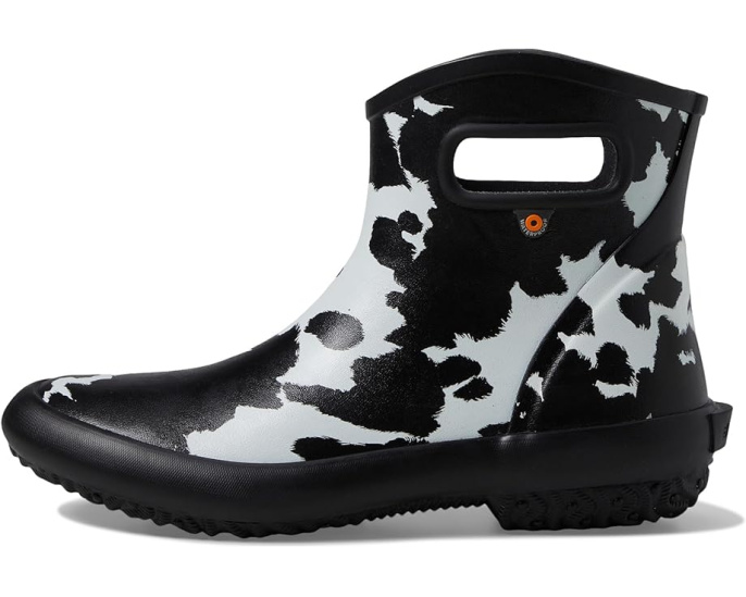 Ботинки Bogs Patch Ankle Cow на 100% водонепроницаемые