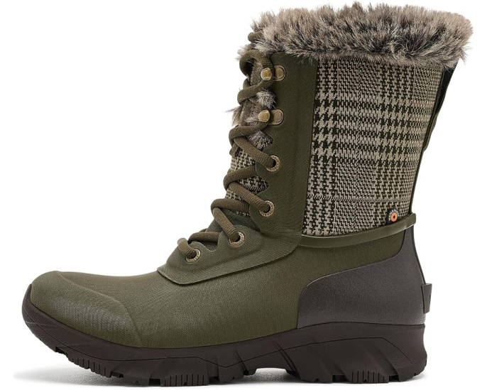 Bogs Arcata II Plaid зимние сапоги в клетку