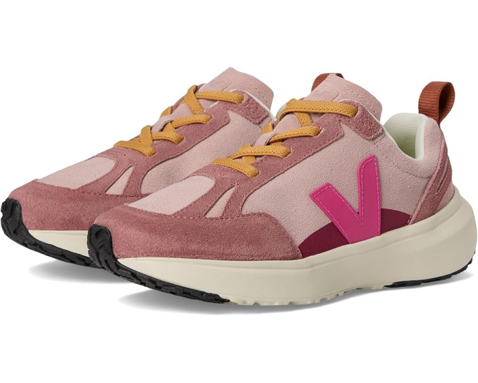 Детские кроссовки VEJA Small Canary из переработанных пластиковых бутылок