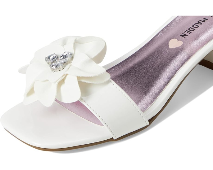 Туфли Steve Madden Lessa для детей с блестками и цветочным декором