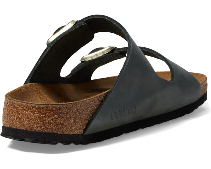 Сандалии Birkenstock Arizona из промасленной кожи с пробковой стелькой