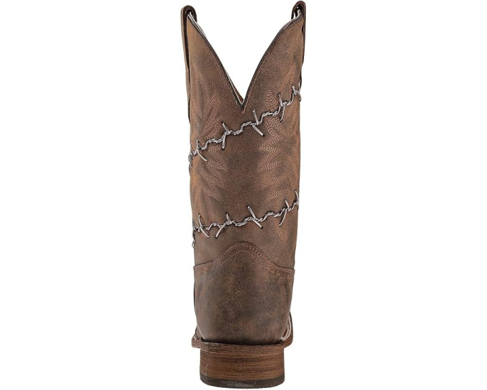 Ковбойские сапоги Corral Boots A3532 с квадратным носком и дизайном из колючей проволоки