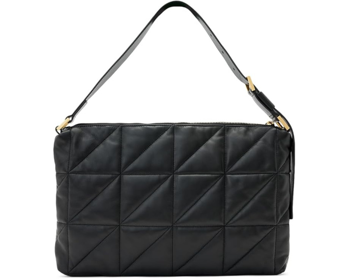 Сумка через плечо AllSaints Edbury Quilt из стеганой кожи с металлической фурнитурой