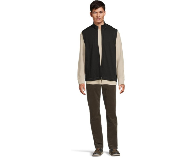 Reversible Solid Vest легкая реверсивная жилетка Johnston & Murphy