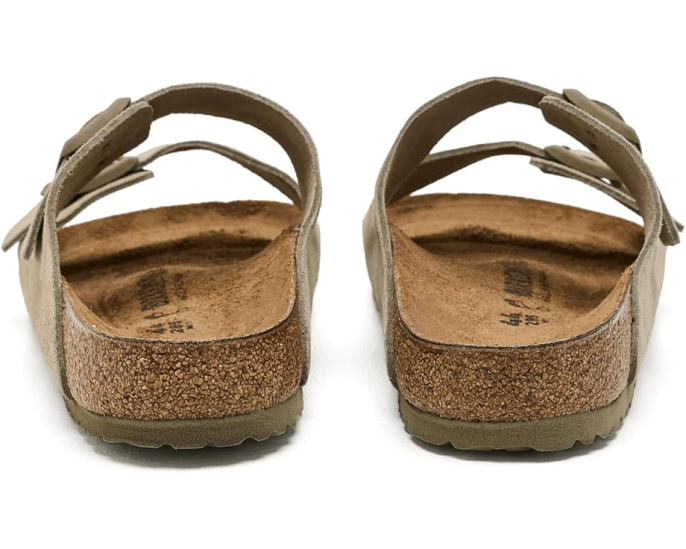 Сандалии Birkenstock Arizona из замши с анатомической стелькой