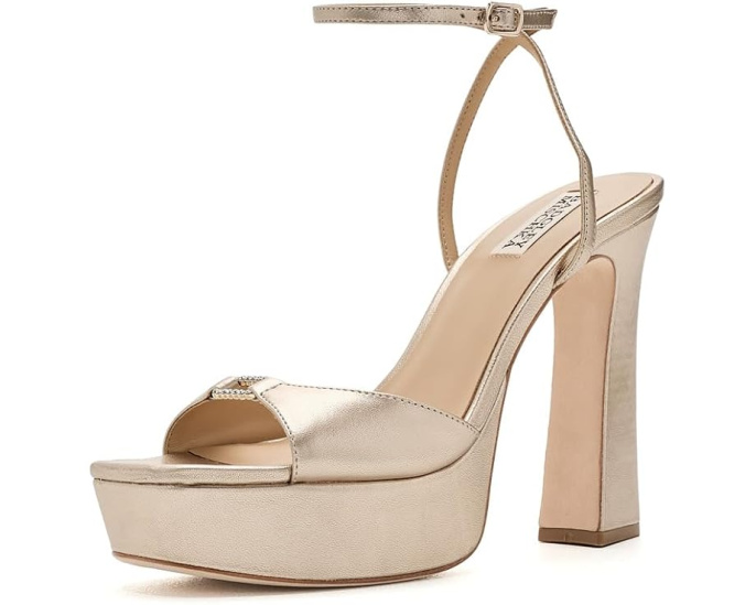 Босоножки Romina II от Badgley Mischka на платформе и шпильке