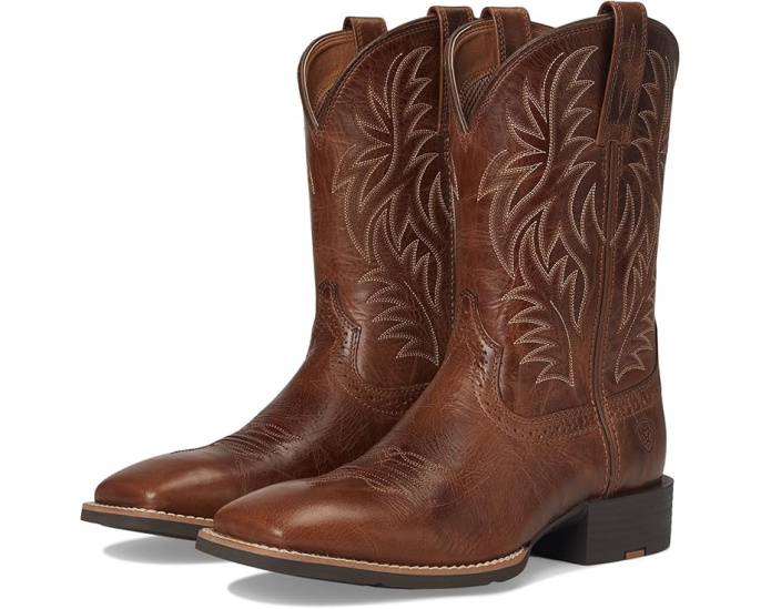 Ковбойские сапоги Ariat Sport Western с широким квадратным носком