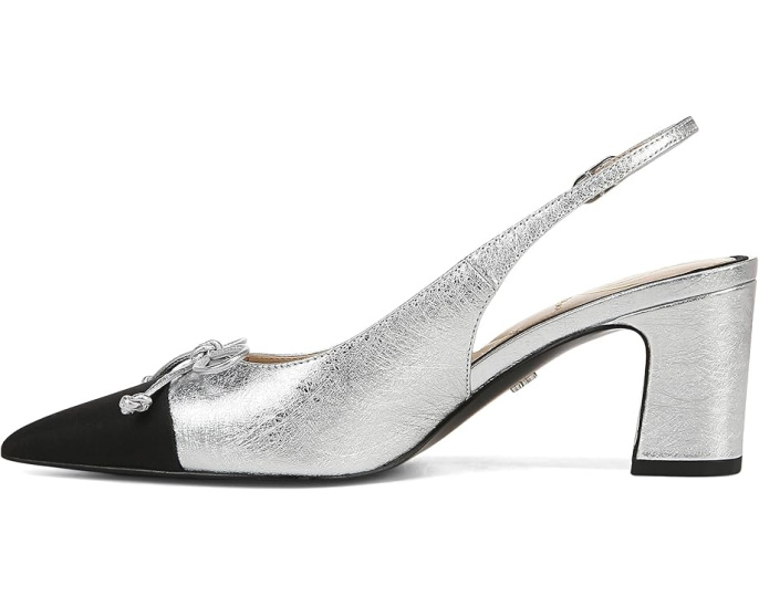 Туфли Willette Sam Edelman на устойчивом каблуке с острым носком и бантом