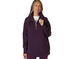Толстовка Sweaty Betty Radiant Half Zip с карманами и боковыми разрезами
