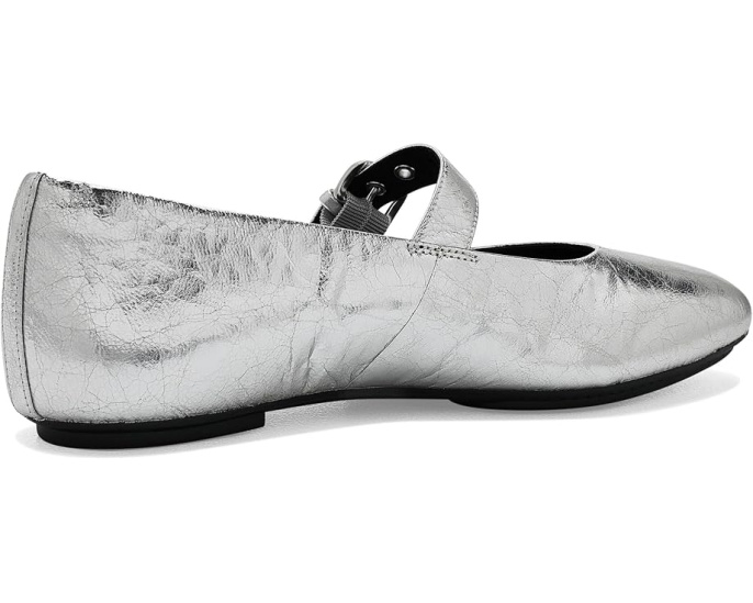 FitFlop Delicato Metallic Mary Janes на плоском ходу