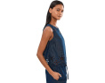 Топ Madewell Denim Embroidered Shell с вышивкой