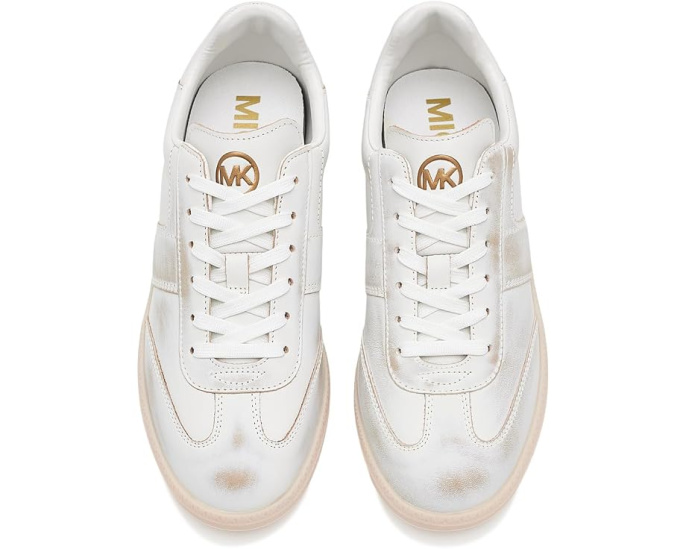 Кроссовки MICHAEL Michael Kors Jovie Lace-Up бежевые