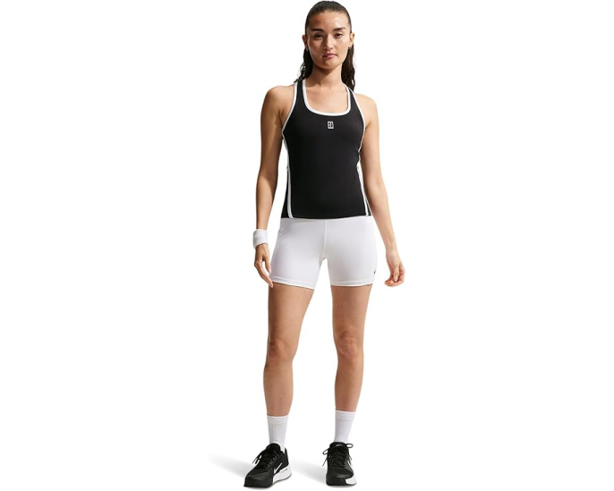 Теннисный топ Nike Advantage Dri-FIT с круглым вырезом