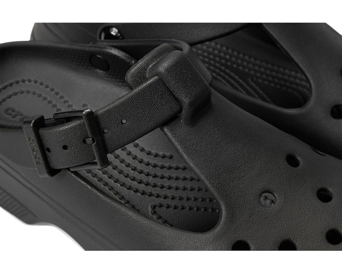 Классические сабо Crocs Mary Jane с ремешком и облачной стелькой
