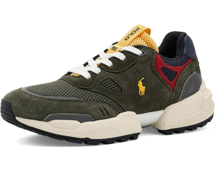 Polo Ralph Lauren кроссовки Polo Joggers Suede-Mesh Pony Player