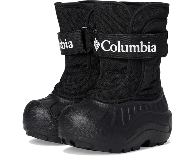 Детские зимние сапоги Columbia Powderbug Snowlite Strap с утеплителем 400 г и мембраной TechLite