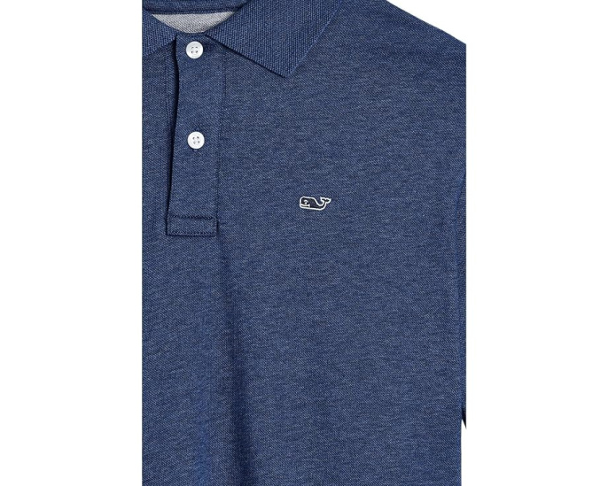 Детский поло Edgartown Pique Polo от vineyard vines с вышитым китом