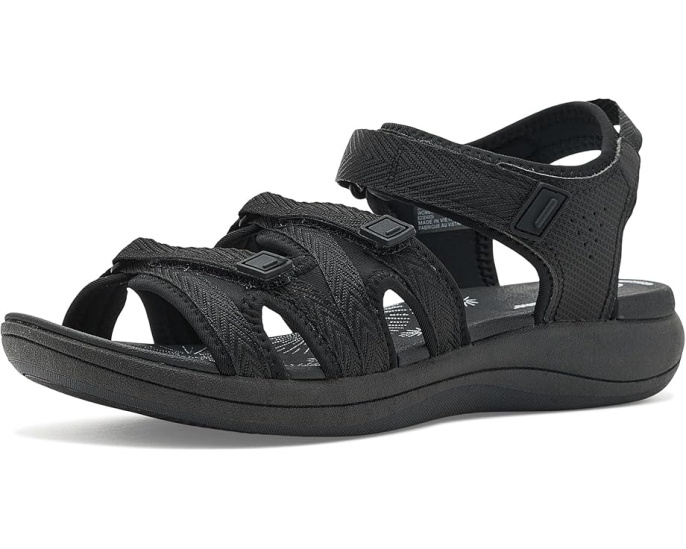 Сандалии Clarks Mira Madi с тремя ремешками и стелькой Cushion Soft