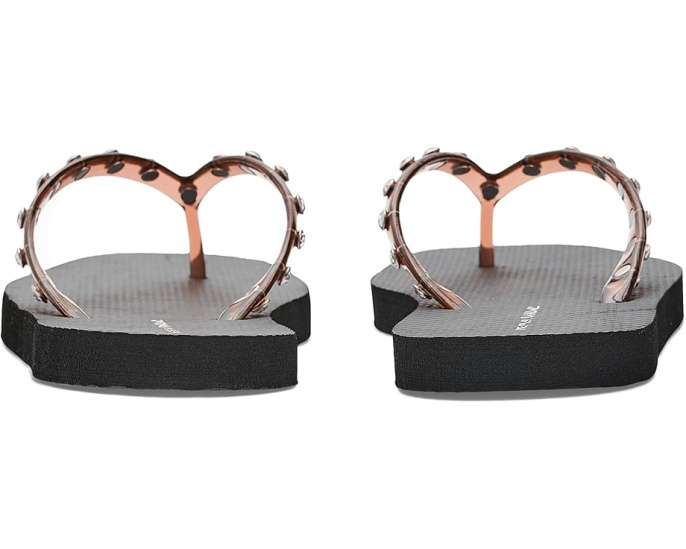 Шлепанцы Loeffler Randall Taryn из прозрачного материала со стразами