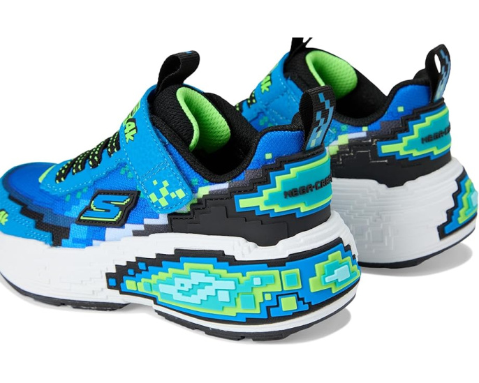 Детские кроссовки Skechers Mega-Craft 4K с пиксельным дизайном