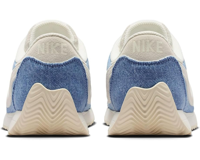 Кроссовки Nike Pacific из кожи и замши с подошвой в елочку