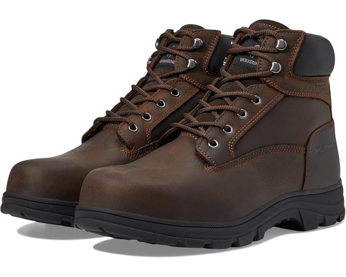 Ботинки Wolverine Carlsbad Waterproof 6 дюймов со стальным носком