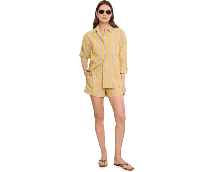 Шорты E Waist Pull-On из жатого поплина Madewell