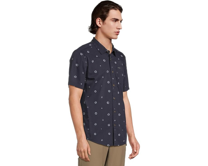 Короткая рубашка Scaler Stone из оксфордской ткани Volcom