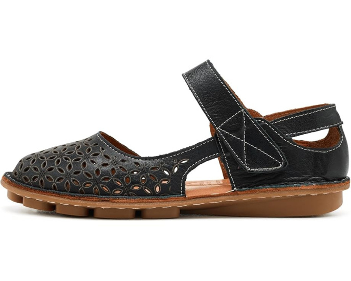 Балетки Canoya из натуральной кожи с лазерной резьбой Spring Step