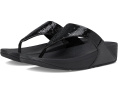 Блестящие сандалии FitFlop Lulu с микровобблбордом и стразами