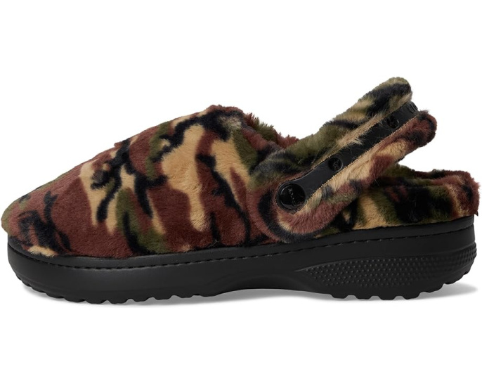 Кроксы Crocs Classic Unfurgettable с искусственным мехом и уютной стелькой
