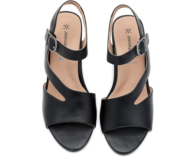 Сандалии Johnston & Murphy Samantha Asymmetrical с блоком каблука