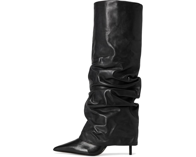 Ботинки Schutz Mikki Up Cloak из кожи с острым носком