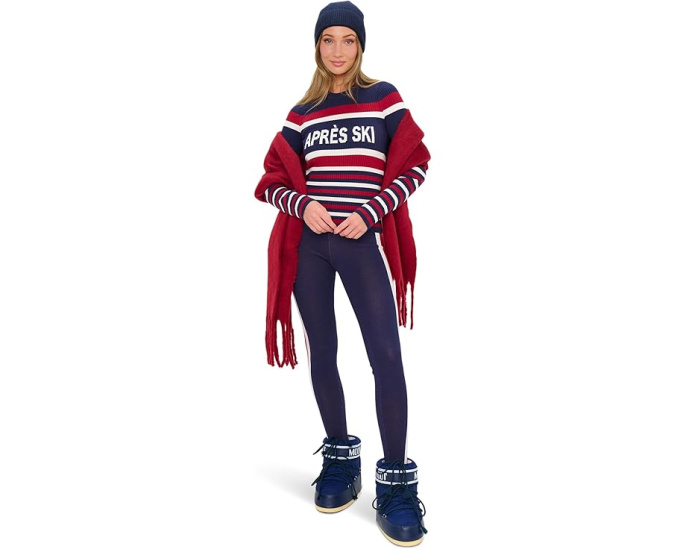 Уютные леггинсы Cozy Leggings от Show Me Your Mumu с гоночной полосой