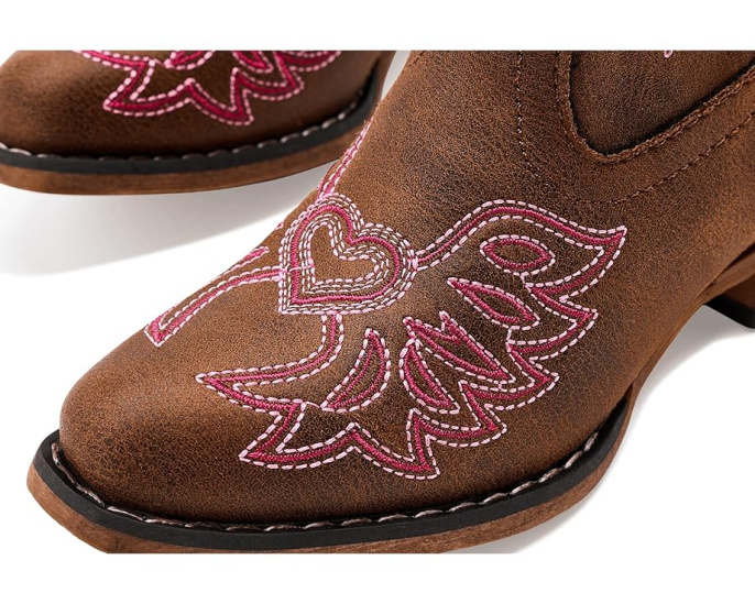 Roper Kids Сапоги Riley Wings с вышитыми крыльями и острым носком