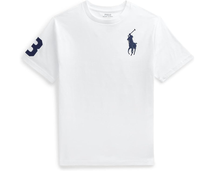 Футболка Polo Ralph Lauren Big Pony из хлопкового джерси для детей