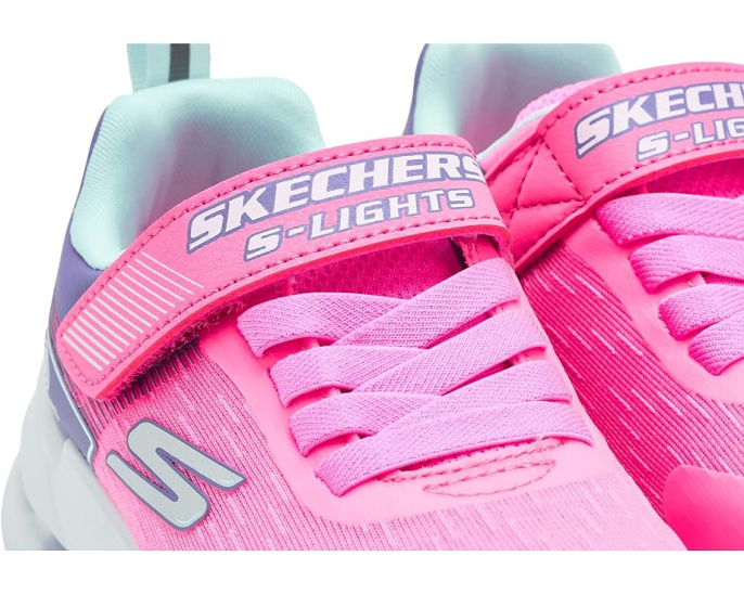 Детские кроссовки SKECHERS KIDS Glide-Step Lights со светящейся подошвой