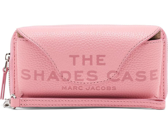 Marc Jacobs чехол для очков из натуральной кожи The Leather Shades Case