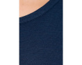 Топ Eileen Fisher Garment Dyed Terry Crew Neck глубокого синего цвета