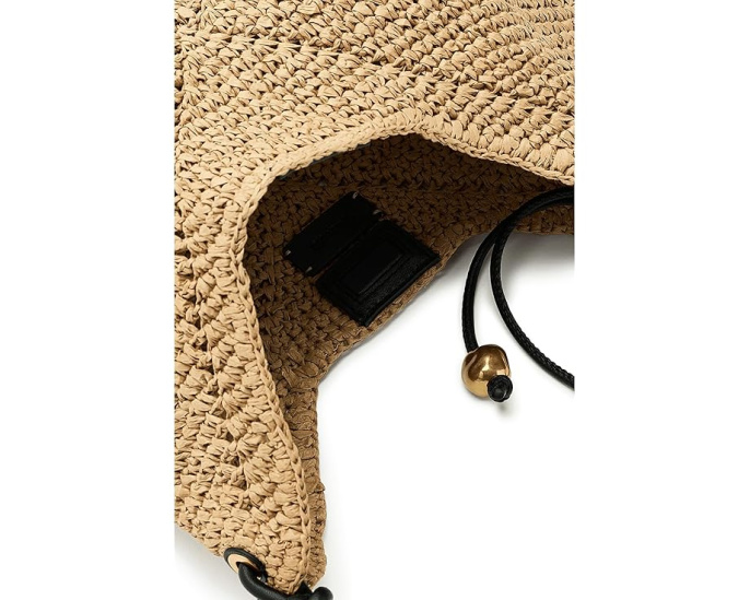 Соломенная сумка Madewell Camren с люверсами