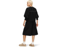 Топ Classic Puff Sleeve Top с объемными рукавами и отделкой контрастной строчкой
