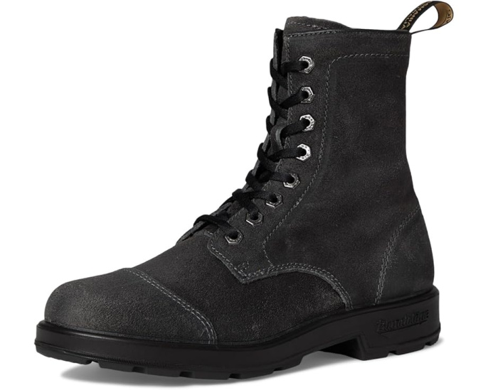 Ботинки Blundstone Original на шнурках с замшевым верхом