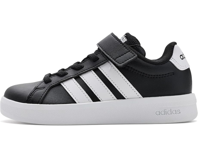 Кроссовки adidas Kids Grand Court 3.0 El с эластичными шнурками