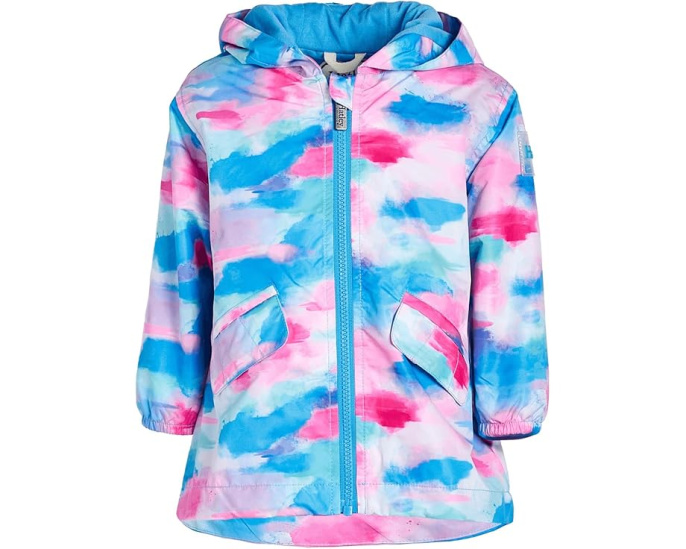 Куртка Hatley Kids Sunset Tie Dye из микрофибры с капюшоном
