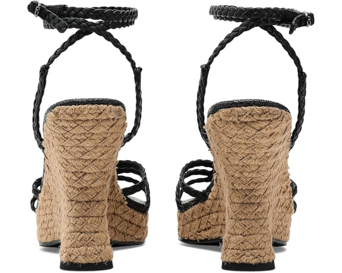 Сандалии Sam Edelman Mindie на танкетке с круглым мысом