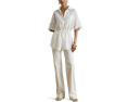 Туника Linen Roll-Tab Sleeve Tunic из льна с завязками Lauren Ralph Lauren